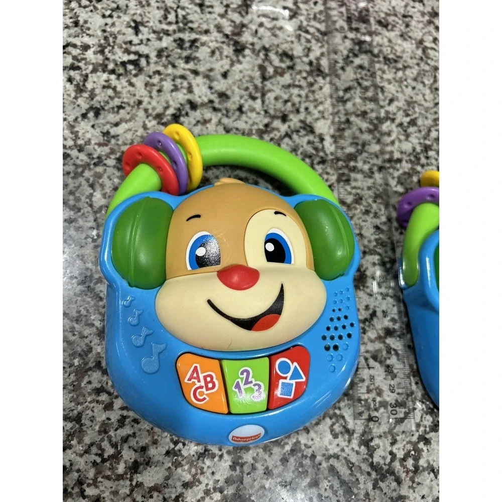 Fisher Price Lot of 2 Laugh & Learn Sing & Learn Music Player Working Baby Toy